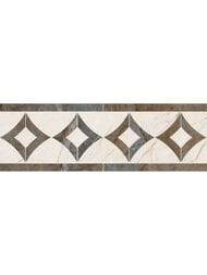 Бордюр KERAMA MARAZZI Театро (165х502) наборный, бежевый+коричневый ID112 (шт.)