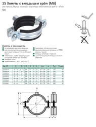 ����� Walraven 2S ������������ c epdm, 1" M8 31-37��  33335037
