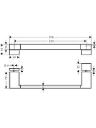 ����� ��� ����� ������� ������ Hansgrohe AddStoris 41759700 ������� �����