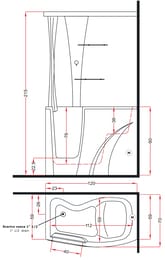 ����� � ���.������� Gruppo Treesse Gen-Y Top V3411dx+B3411 1200�700�2150 ������, �������