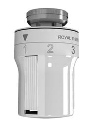 Термоголовка жидкостная ROYAL THERMO М30х1,5 белая RTO 08.01