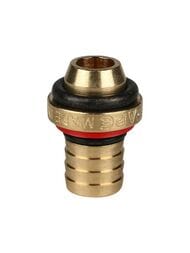 Соединитель STOUT 16х3/4"В обжимной, для металлопластиковых труб, SFS-0002-003416