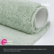 Набор ковриков для ванной комнаты IDDIS Base микрофибра, светло-зеленый   BSET05Mi13 — миниатюра 2