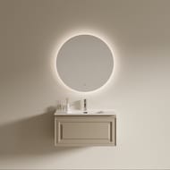 Зеркало для ванной комнаты SANCOS Sfera 2.0 D800 led подсветка 2700K/4000K/5000K SF2.800