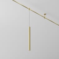 Трековый подвесной светильник Maytoni Focus LED (Фокус ЛЭД) TR156-1-5W4K-BS Flarity 4000K 5Вт 30°, IP20, латунь