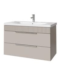 Тумба под раковину Caprigo MONBAR 90 (870х446х550) подвесной, 2 ящика, цвет Сансет 36313-SF022