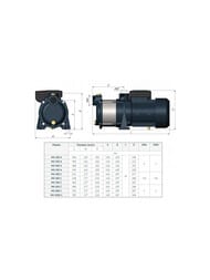 ����� ������������� ���������������� UNIPUMP �� 400�, 750 ��, ����� 45�, 90 �/���
