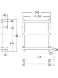 ����������������� ������������� Margaroli Sole 540-3 (451�570) ����, 70��, 5404703CRNB