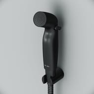 Гигиеническая лейка AM.PM со шлангом и держателем, черный F0202022
