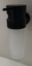 Уценка! DURAVIT Starck T Дозатор подвесной для жидкого мыла (стекло/черный матовый) 0099354600