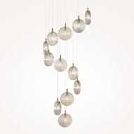 Подвесной светильник Maytoni Frozen (Фрозен) MOD254PL-12BS, 5Вт, IP20, G4, латунь