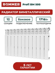 �������� ��������������� ROMMER Profi BM 500 12 ������, RBM-1210-050012