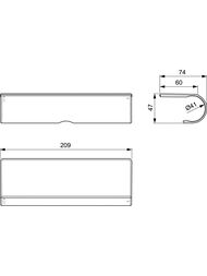 Съемная полочка для термостатов Ideal Standard CERATHERM T25, T50 и T100 A7215AA — изображение 2