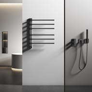 Полотенцесушитель AQUAme электрический  520*624 c термор., металл. AQM3116GM