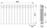 �������� ��������������� Rifar Monolit Ventil MVL 500 ������ ����� �����, 12 ���, 2352 ��, �����