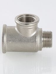 Тройник VALTEC 3/4"х1/2"х1/2" ВВН, лат.никелир, VTr.134.RN.050404 — миниатюра 8