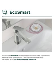 ��������� Hansgrohe Logis 71253000 ��� �����������, 110 Fine, ��� �������� ���������, ����