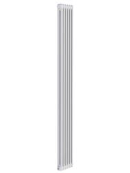 Радиатор Zehnder Charleston 2180 двухтрубчатый 6 секций, боковое подключение 1/2'', 1156Вт, белый