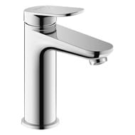 Смеситель для раковины Duravit Wave M однозахватный, низкий излив 111мм, цвет: хром WA1020002010