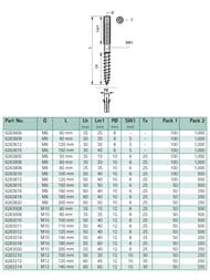 ����-����� Walraven BIS Torx M10x80��,  6283008