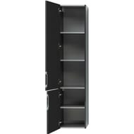 Пенал Aquanet Алвита 35 L (350х1576х309) левый, подвесной, 2 дверцы, антрацит 249618