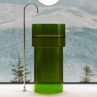 �������� ��������� ABBER Kristall 450x450x900 ���������������, ����: ������� AT2701Emerald