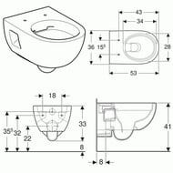 ������ ��������� Geberit Renova (360�530�330) ������������ 203070000