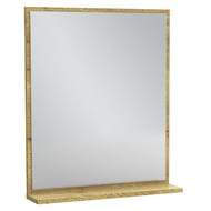 Зеркало Jacob Delafon Vivienne EB1596-E70 580х696х22 подвесное, с полкой, арлингтонский дуб