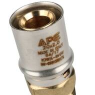 Переходник STOUT 1/2"Нх20 для металлопластиковых труб прессовой SFP-0001-001220