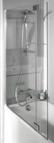 Шторка на ванну Jacob Delafon Bain-Douche Neo (1115х1400) стекло прозрачное, профиль хром E4930-GA