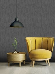 Обои виниловые на флизелине Marburg Gloockler Pompoos Provence 35684 (0,53х10,05) черные (рул.)