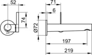 ��������� Keuco IXMO 197 ��, ������������, ��� ��������, �������������, ���� 59516 011101