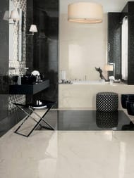 Керамогранитная плитка Atlas Concorde Marvel Nero Marquina Lapp (750х750) черная, AZNL (кв.м.)