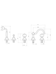 ��������� �� ���� ����� Migliore OLIVIA �� 5 ���., �����/���� ML.OLV-5880.BI.CR