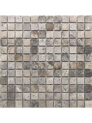 Мозаика мраморная Wild Stone VLgP 23х23 (300х300х8) серая, полированная (шт.) — миниатюра 1
