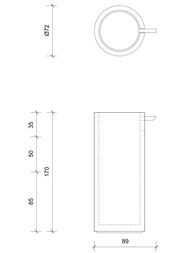 ������� ��� ���� Decor Walther STONE SSP ���� �����/���� 0972354