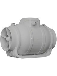 Вентилятор ERA PRO TYPHOON D125 канальный 355 м3/ч, 39 дБ, осевой, 2 скор., серый, TYPHOON 125 2SP