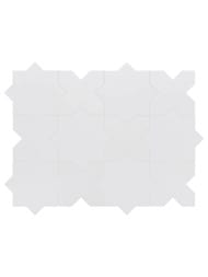 Керамогранитная плитка EQUIPE PORTO STAR WHITE (168х168) белая 30622 (кв.м.) — миниатюра 1