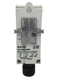 Термостат STOUT накладной электронный с пружинным фиксатором 5-80°С STE-1006-200580