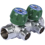 ��������� STOUT  3/4", 2 ������ 1/2", ������� ����������, ������������, SMB-6849-341202