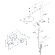 ������� ������� AM.PM Gem F40890A14 ��������� ��� �����/����, ������� ��� 220��, ������ ��� 110��