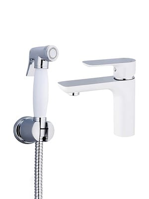 Смеситель для раковины с гигиеническим душем , GAPPO хром, G1048-1
