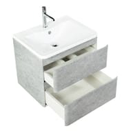 Тумба под раковину BelBagno ALBANO (700х450х500) подв., Cemento Verona Grigio  ALBANO-700-2C-SO-CVG