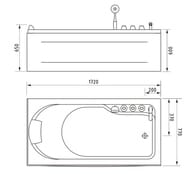 ��������� ����� Gemy (1700�750) ��������������,� �������������, ������ G9006-1,7 B R