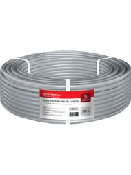 Труба из сшитого полиэтилена РОСТерм PEX-A/EVOH 25х3,5, серая, 1м (в бухте 100м) 25PAEVOH1