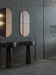 Мозаика ITALON Continuum Petrol Mosaico Jewel (311х382х9) антрацит, 620110000180 (шт.)