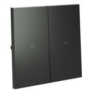 Клавиши для выключателя жалюзи Voltum S70 VLS002506, титановый