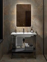 Плитка настенная KERAMA MARAZZI Рамбла (250х750) коричневая 12124R (кв.м.)