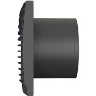 Вентилятор DICITI SILENT D100 накладной, 87 м3/ч, 25 дБ, обр.клапан, Matt black, SILENT 4C Matt blac