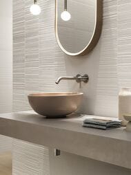 Плитка настенная Atlas Concorde 3D Wall Plaster Barcode White (500х1200х8,5) белая, AHQY (кв.м.)